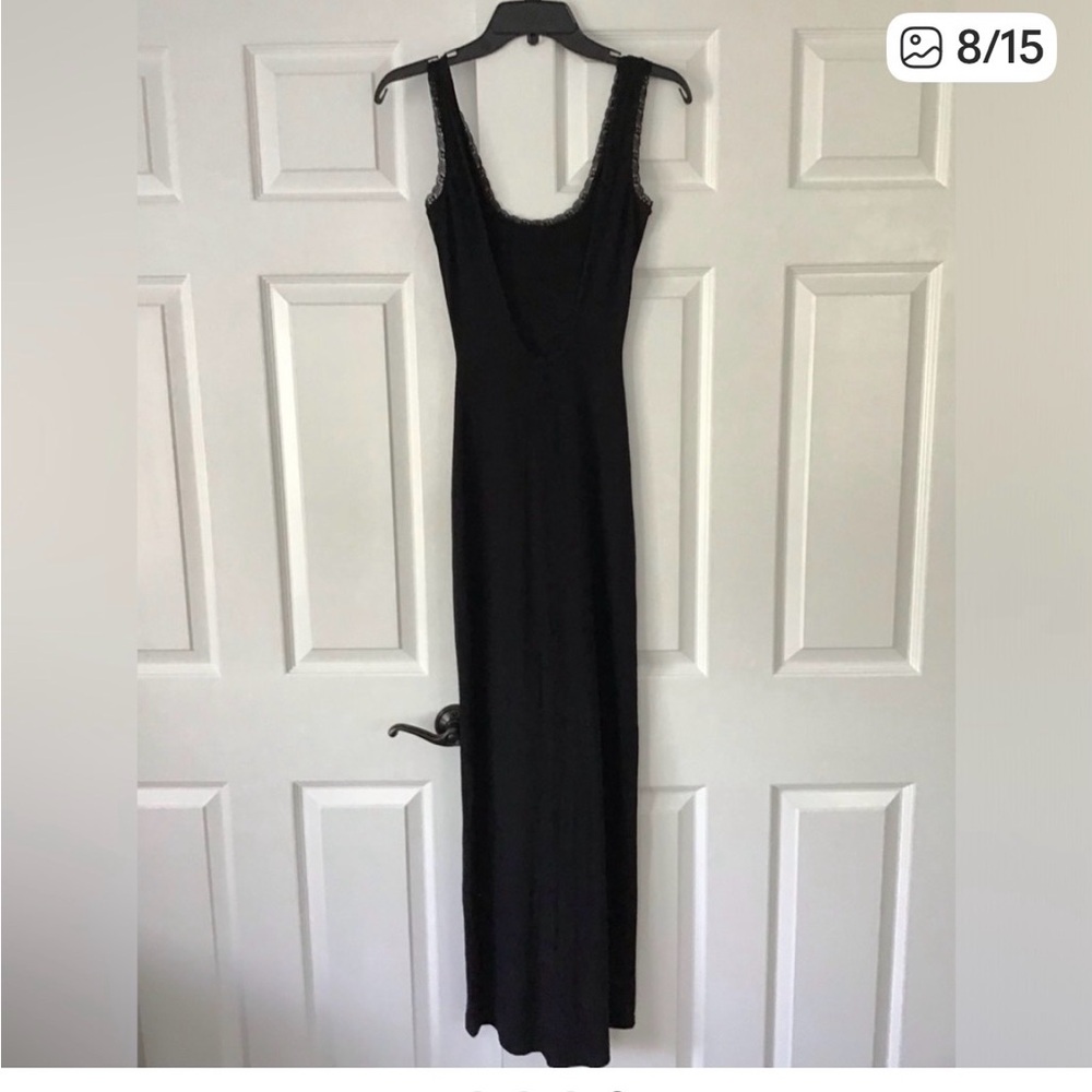 SKIMS SOFT LOUNGE LACE SCOOP NECK DRESS - Picture 4 of 5